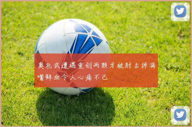 奥孔武遭遇重创两颗牙被肘击掉满嘴鲜血令人心痛不已